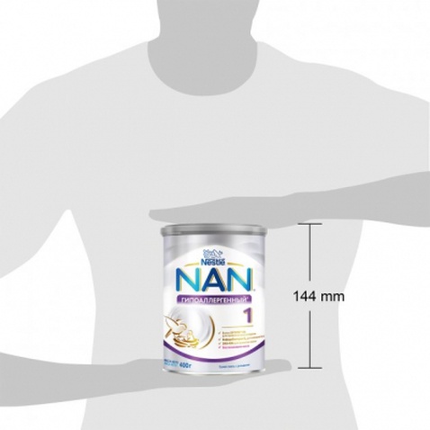 Дитяча суміш Nestle NAN 1 Гіпоалергенний +0 міс. 400 г (1000233)