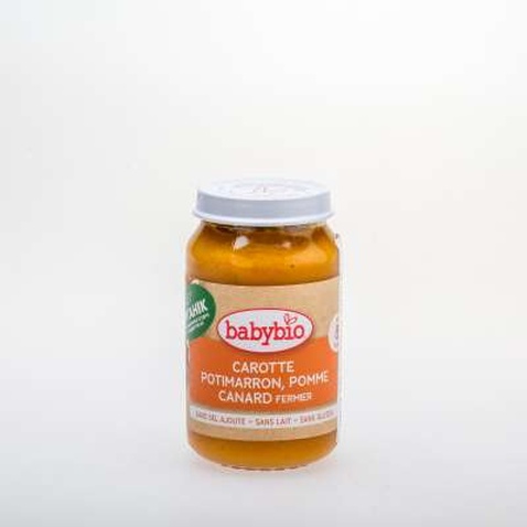 Дитяче пюре BabyBio органічне з овочів і качки з 8 місяців 200 г (51064)