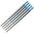Стержень кульковий Koh-i-Noor 4411, 106.8 мм, 1 мм, blue, 5шт (polybag) (4411 KIN 80x85)