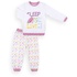 Піжама Bibaby з сердечками (59249-80G-beige)