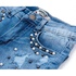 Шорти Breeze джинсові з намистинами (20139-116G-blue)