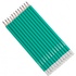 Олівець графітний H-Tone НВ, пластиковий, з гумкою, зелений, 12 шт (PENCIL-HT-JJ30104)