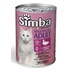 Консерви для котів Simba Cat Wet цесарка з качкою 415 г (8009470009515)