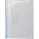 Папка на блискавці Buromax А4, plastic zipper white (BM.3946-12)