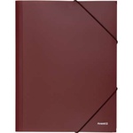 Папка на резинках Axent A4 500 мкм burgundy (1508-04-A)