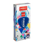 Ручка кулькова Unimax Trio, синя (UX-104-02)