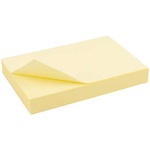 Папір для нотаток Axent 50x75мм, 100аркушів жовтий (D3312-01)