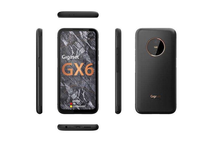 Смартфон  Gigaset GX6 IM 4/64GB Dual Sim Titanium Black (S30853H1528R112)