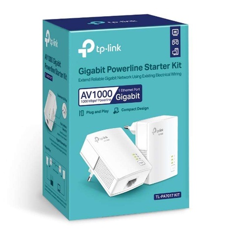 Powerline адаптер  TP-Link TL-PA7017KIT