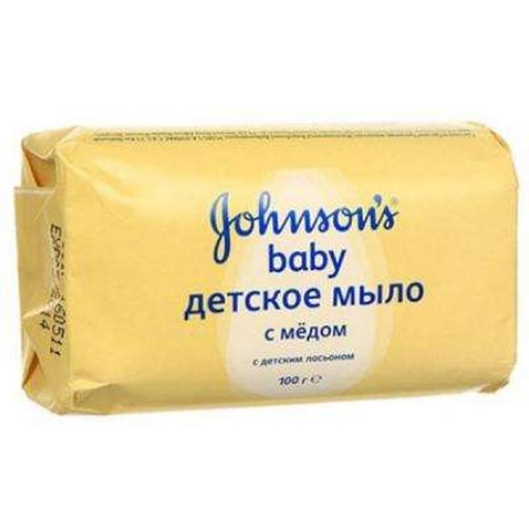 Дитяче мило Johnson’s baby с медом 100 г (3574660146387)