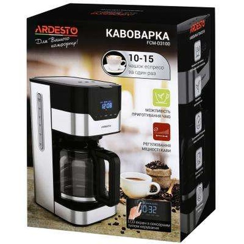 Крапельна кавоварка Ardesto FCM-D3100