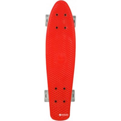 Скейтборд дитячий Awaii SK8 Vintage 22.5 зі світними колесами Червоний (SKAWVINLI-000R0)