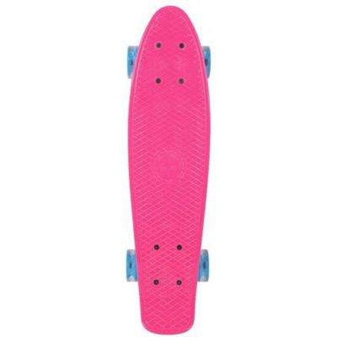Скейтборд дитячий Awaii SK8 Vintage 22.5со зі світними колесами рожевий (SKAWVINLI-000E0)