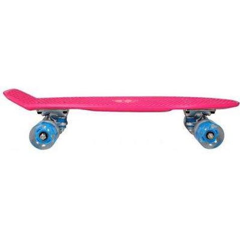 Скейтборд дитячий Awaii SK8 Vintage 22.5со зі світними колесами рожевий (SKAWVINLI-000E0)