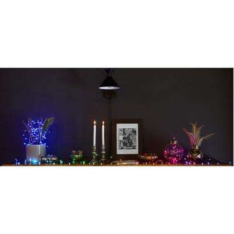 Гірлянда Twinkly Smart LED Strings RGBW 250, BT+WiFi, Gen II, IP44, кабель ч (TWS250SPP-BEU)