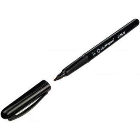 Маркер Centropen перманентний для CD, 1мм, чорний (4606черн.)