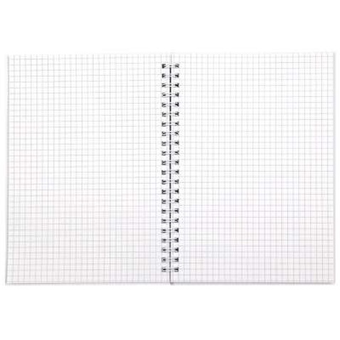 Блокнот Axent на спіралі тверда обкл., А5, 96арк. Stockholm (8032-08-A)