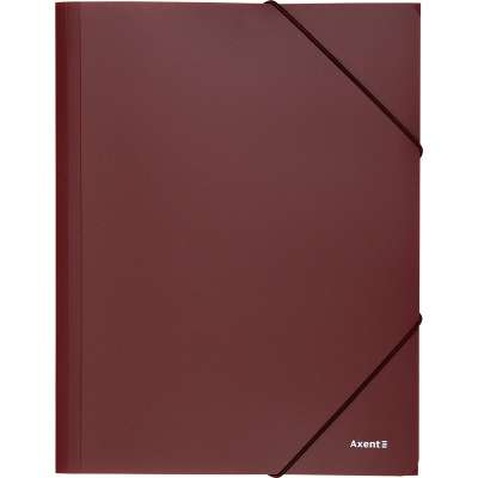 Папка на резинках Axent A4 500 мкм burgundy (1508-04-A)