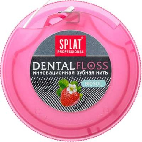 Зубна нитка Splat Professional Dental Floss з ароматом полуниці 30 метрів (4603014001757)
