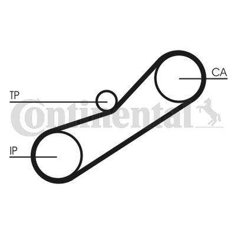 Ремінь ГРМ CONTITECH CT1042