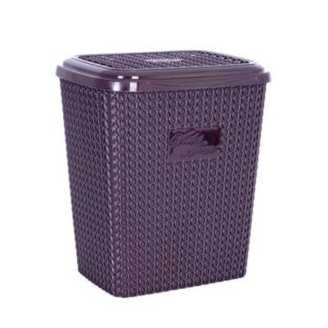Кошик для зберігання Violet House Віолетта для порошка с крышкой Coffee 8 л (0028 Віолетта COFFEE)