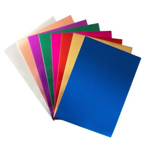 Кольоровий картон Kite А4, металізований 8 листів/8 кольорів (K22-420)
