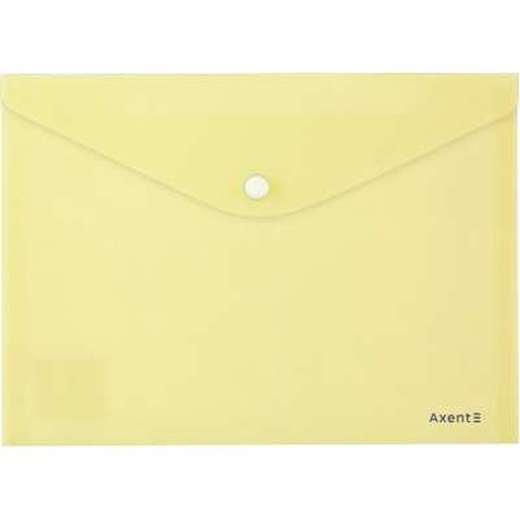 Папка - конверт Axent А5, Pastelini, жовта (1522-08-A)