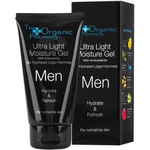 Гель для обличчя The Organic Pharmacy Men Ultra Light Moisture Gel Легкий зволожуючий 75 мл (5060063491745)