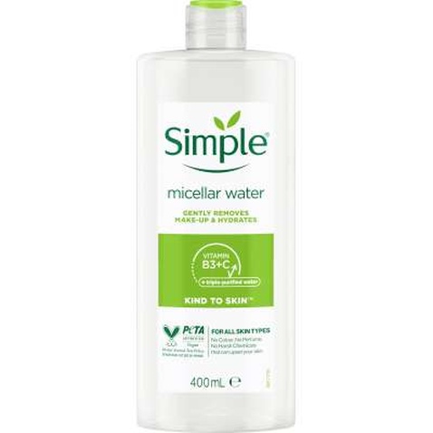 Міцелярна вода Simple Micellar Water Vitamin B3+C 400 мл (8710908371509)