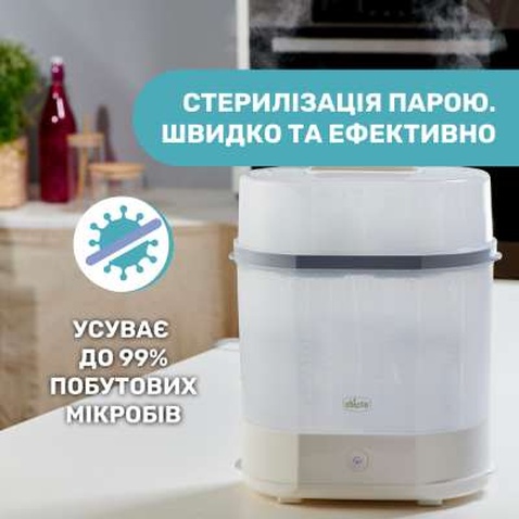 Стерилізатор Chicco електричний паровий (07391.10)