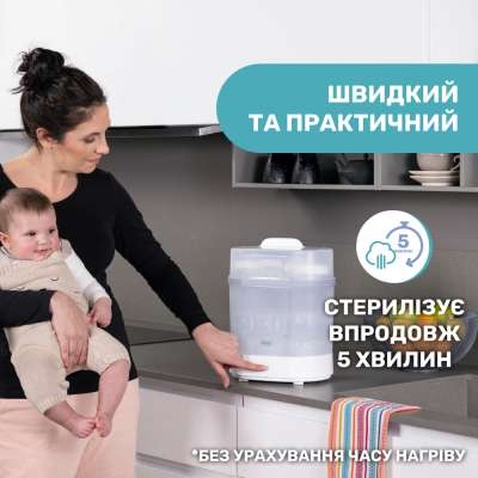 Стерилізатор Chicco електричний паровий (07391.10)
