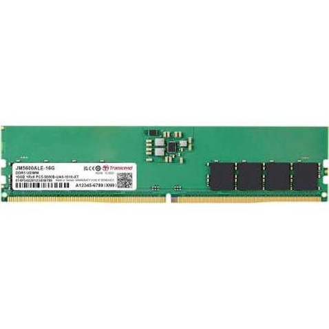 Модуль пам'яті для комп'ютера DDR5 16GB 5600 MHz JetRam Transcend (JM5600ALE-16G)