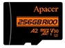 Карта пам'яті MicroSDXC 256GB UHS-I/U3 Class 10 Apacer (AP256GMCSX10U8-R) + SD адаптер