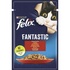 Вологий корм для кішок Purina Felix Fantastic з яловичиною в желе 85 г (7613039838624)