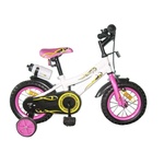 Дитячий велосипед BabyHit Condor White with Pink (10174)