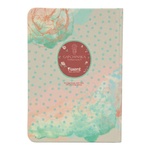 Канцелярська книга Axent A6, 96sheets, square, textile cover, Gapchinska-05 (8407-05-A)