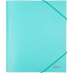 Папка на резинках Axent A5 410 мкм Pastelini mint (1514-18-A)
