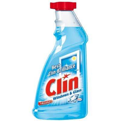 Засіб для миття вікон Clin для стекла Голубой 500 мл (запаска) (9000100866279)