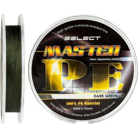 Шнур Select Master PE 150m 0.08мм 11кг (1870.01.71)