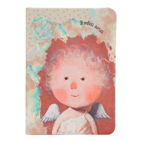 Канцелярська книга Axent A6, 96sheets, square, textile cover, Gapchinska-05 (8407-05-A)