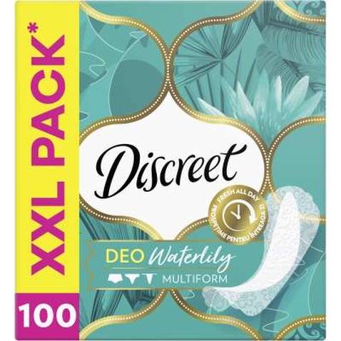 Щоденні прокладки Discreet Deo Water Lily 100 шт (8001090162274)