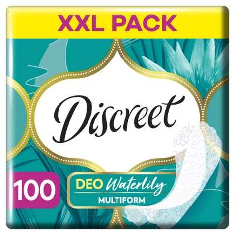Щоденні прокладки Discreet Deo Water Lily 100 шт (8001090162274)