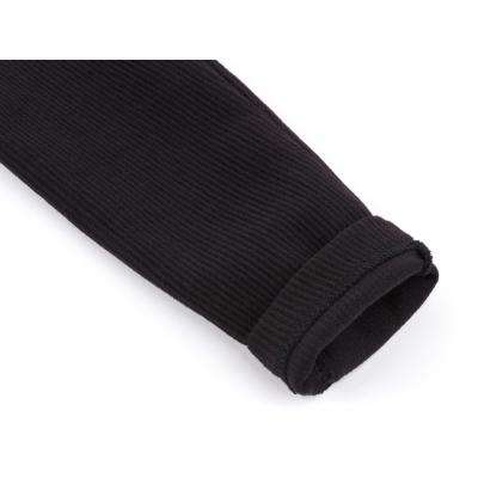 Лосини Breeze у рубчик з кишенькою (9842-116G-black)