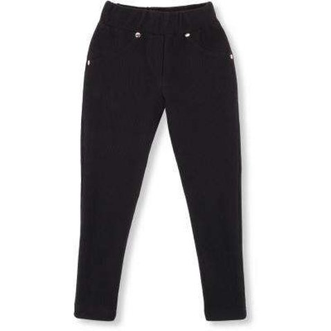 Лосини Breeze у рубчик з кишенькою (9842-116G-black)
