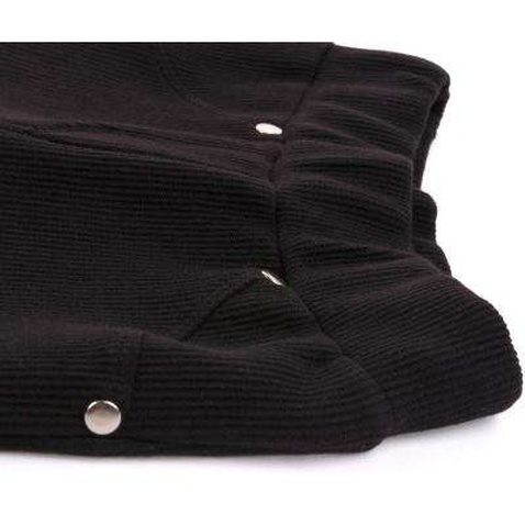 Лосини Breeze в рубчик с карманчиком (9842-152G-black)