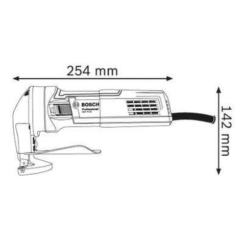 Ножиці по металу електричні Bosch GSC 75-16 Professional (0.601.500.500)