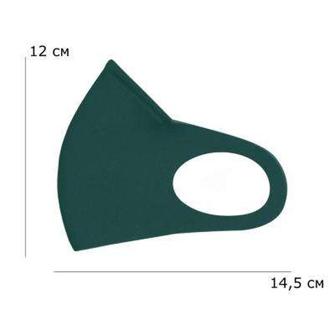 Захисна маска для обличчя Red point Смарагд XS (МР.07.Т.35.46.000)