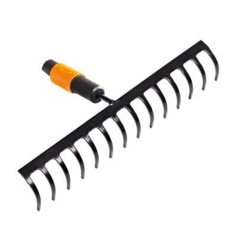 Граблі Fiskars для ґрунту 14 зубців QuikFit (1000653)