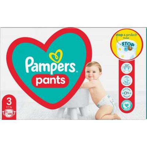 Підгузок Pampers Pants Midi Розмір 3 (6-11 кг) 128 шт. (8006540069417)