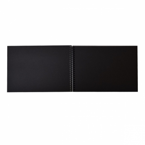Альбом для малювання Santi з чорним папером А5, 32 листа (742609)
